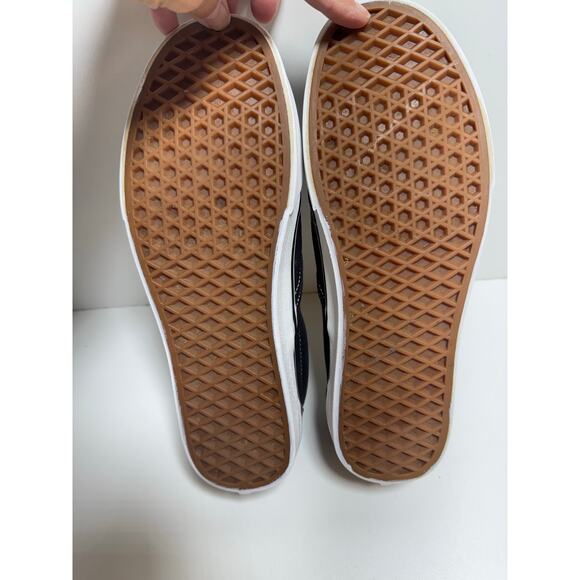 Vans Classic Black Slip On Canvas Skate Loafer Shoes Sz 9.5M/Womens 11 Casual - Picture 5 of 7